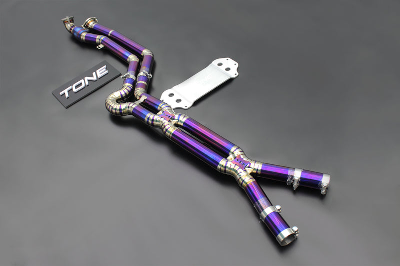 G8X M2/M3/M4 Dual X Titanium Midpipe
