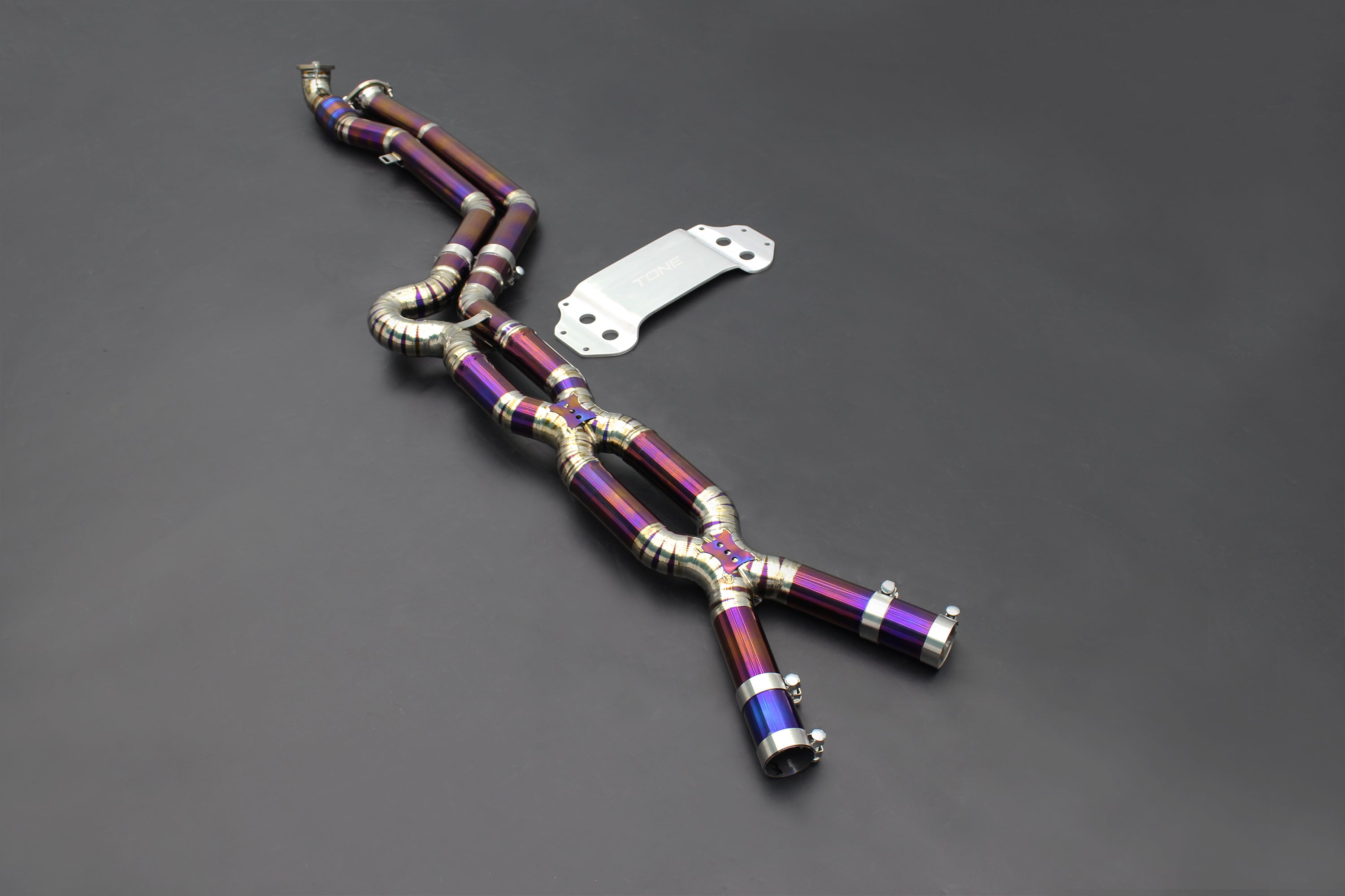 G8X M2/M3/M4 Dual X Titanium Midpipe