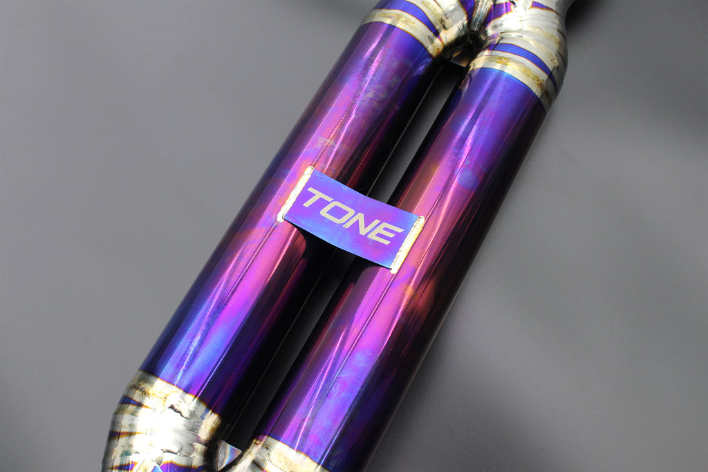 G8X M2/M3/M4 Dual X Titanium Midpipe