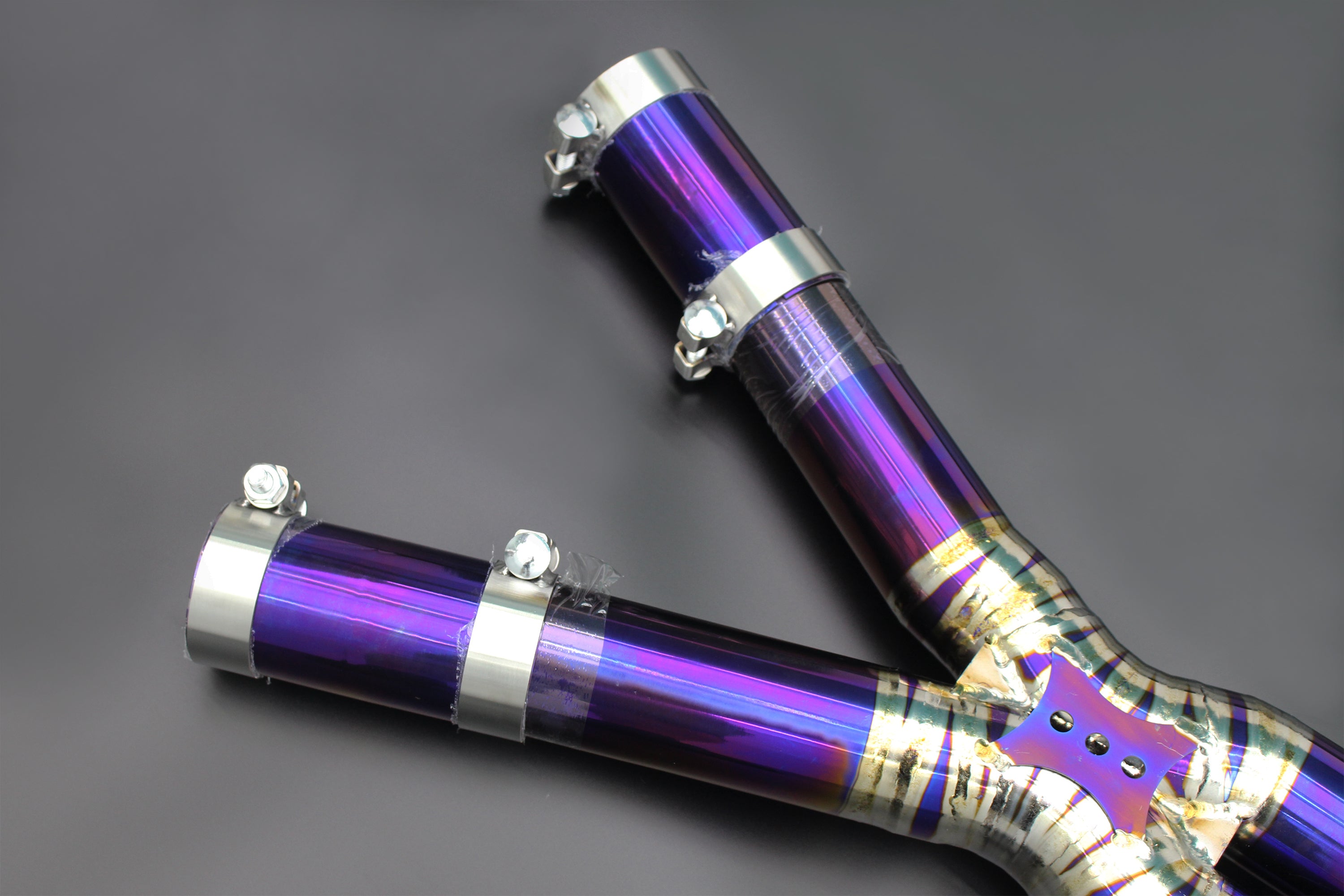G8X M2/M3/M4 Dual X Titanium Midpipe