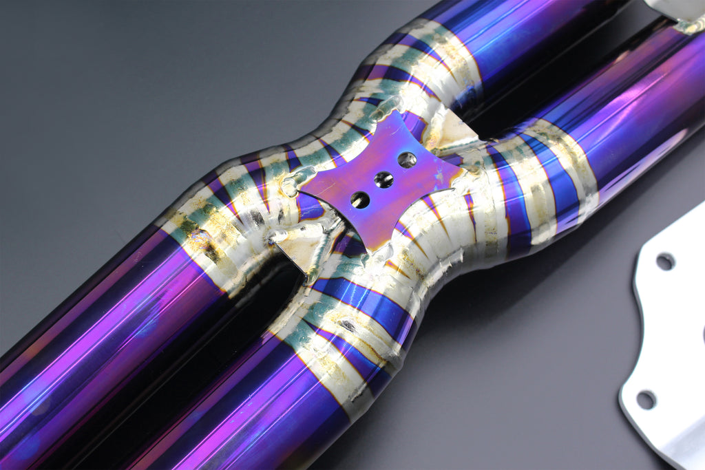 G8X M2/M3/M4 Dual X Titanium Midpipe